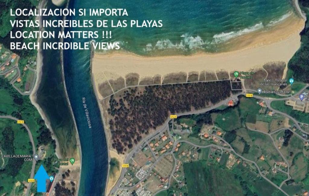 La Villademaria 2 Bloque Apartamento Playa Beach Puntal Villaviciosa  Exterior foto
